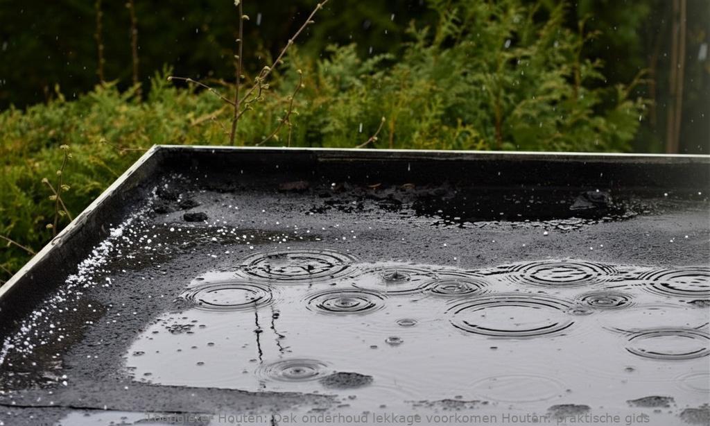 Dak Onderhoud Lekkage Voorkomen Houten