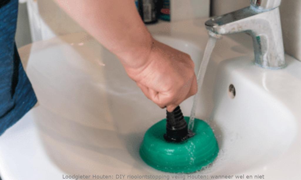 Diy Rioolontstopping Veilig Houten