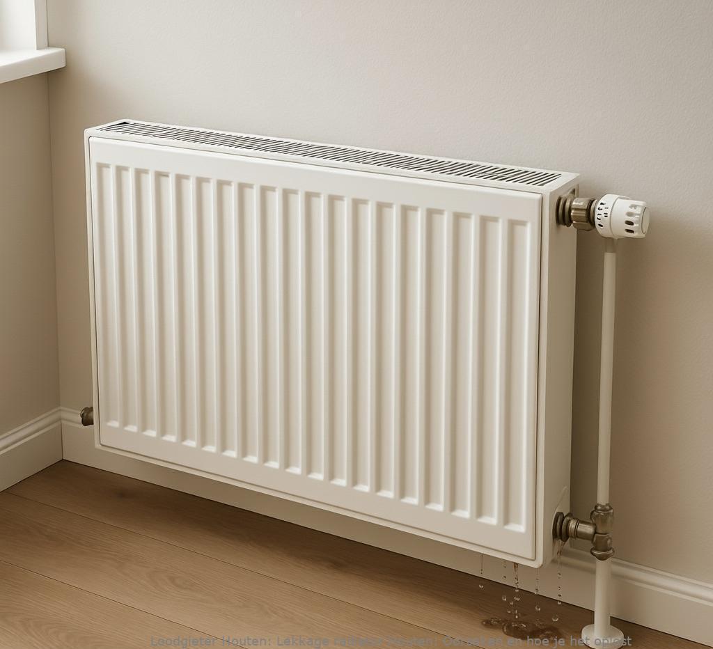 Lekkage Radiator Houten