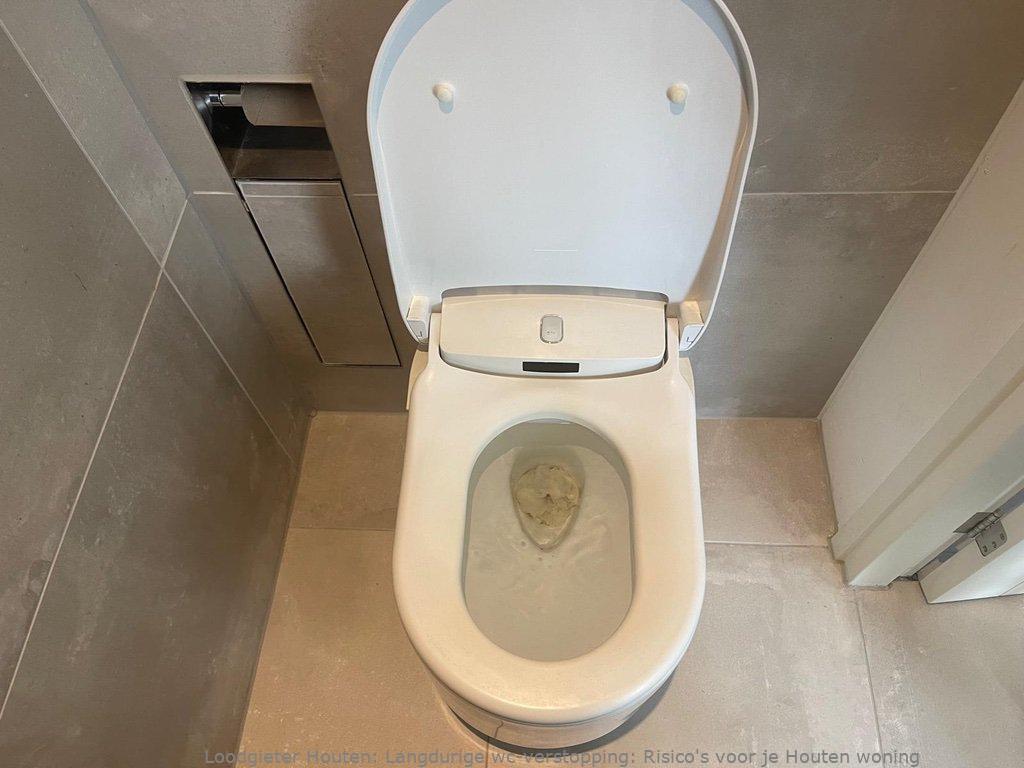 Toilet Verstopping Houten