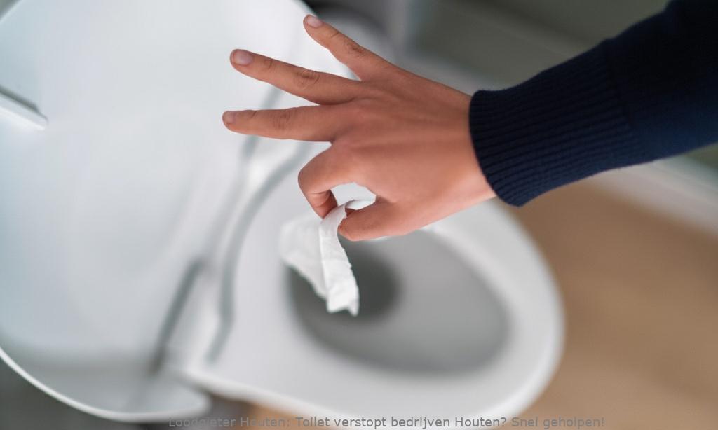 Toilet Verstopt Bedrijven Houten