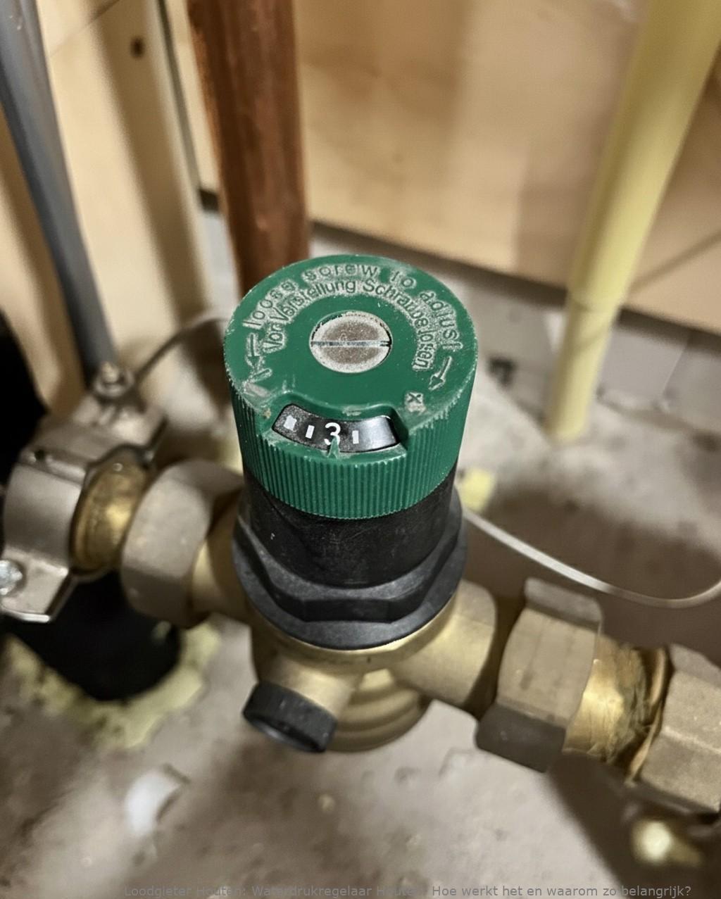 Waterdrukregelaar Houten